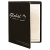 9 1/2" x 12" Laserable Leatherette Portfolio with Notepad