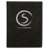 7" x 9" Laserable Leatherette Small Portfolio with Notepad