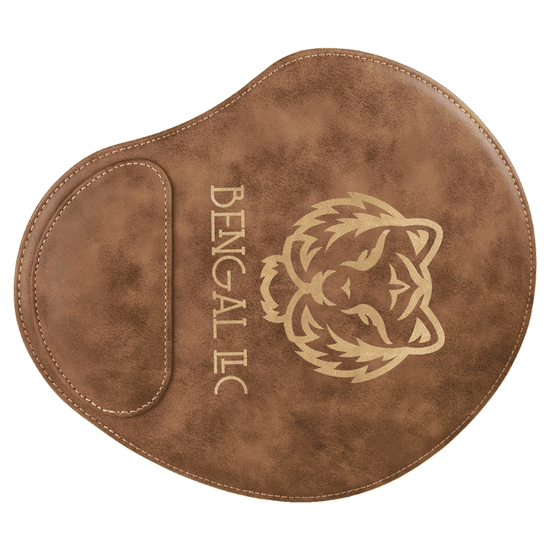 9" x 10 1/4" Laserable Leatherette Mouse Pad