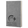 5 1/4" x 8 1/4" Laserable Leatherette Journal with Lined Notepad