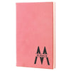 5 1/4" x 8 1/4" Laserable Leatherette Journal with Lined Notepad
