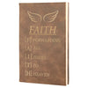 5 1/4" x 8 1/4" Laserable Leatherette Journal with Lined Notepad