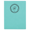7" x 9" Laserable Leatherette Small Portfolio with Notepad