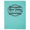 9 1/2" x 12" Laserable Leatherette Portfolio with Notepad