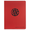 9 1/2" x 12" Laserable Leatherette Portfolio with Notepad