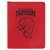 9 1/2" x 12" Leatherette Portfolio with Zipper and Notepad