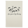 5 1/4" x 8 1/4" Laserable Leatherette Journal with Lined Notepad