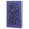 5 1/4" x 8 1/4" Laserable Leatherette Journal with Lined Notepad