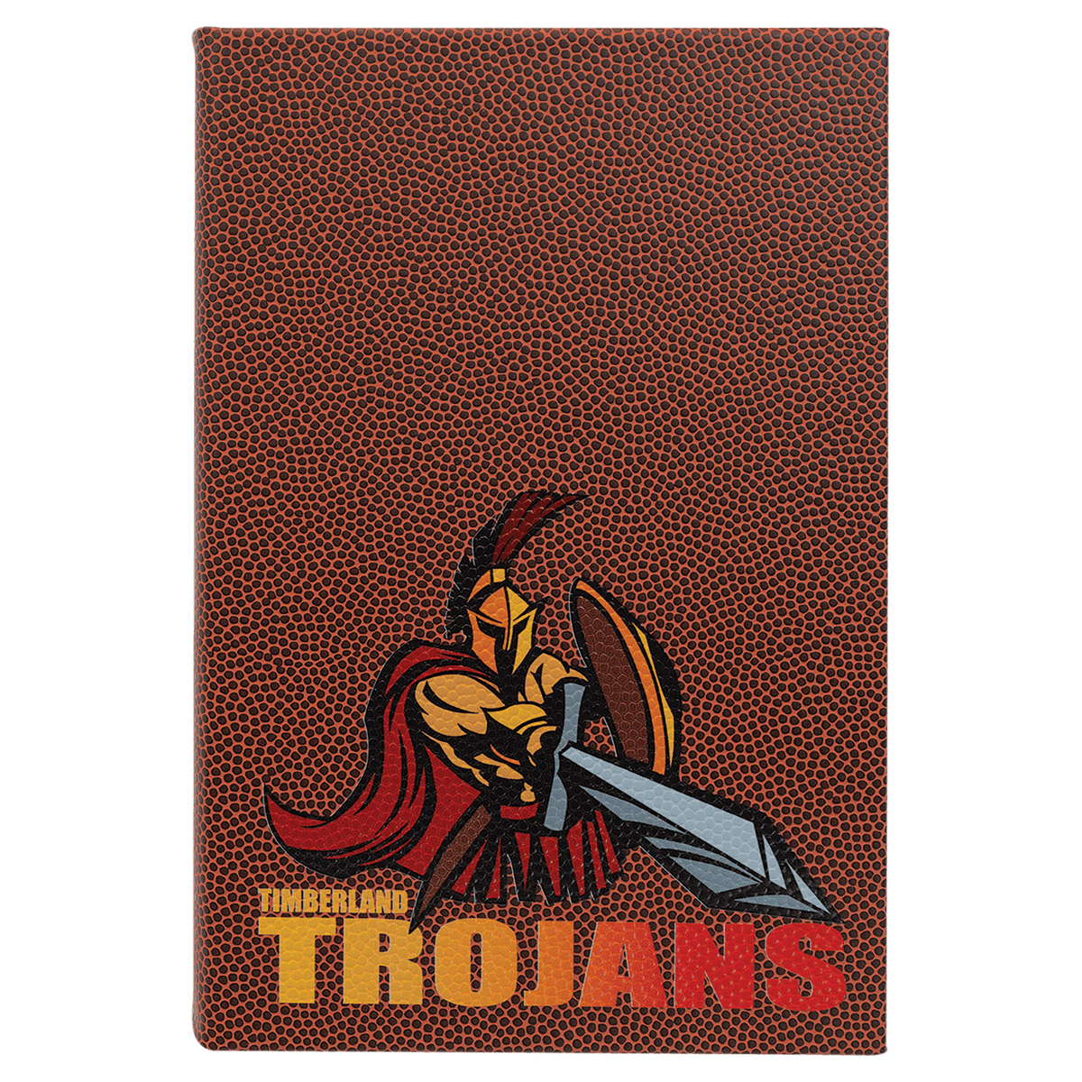 5 1/4" x 8 1/4" Laserable Leatherette Journal with Lined Notepad