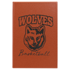 5 1/4" x 8 1/4" Laserable Leatherette Journal with Lined Notepad