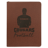 9 1/2" x 12" Leatherette Portfolio with Zipper and Notepad