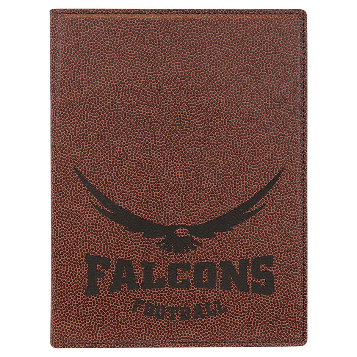 7" x 9" Laserable Leatherette Small Portfolio with Notepad
