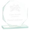 6 1/2" Octagon Glass Award