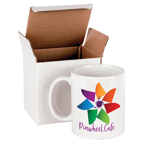 White Sublimatable Ceramic Mug with White Box