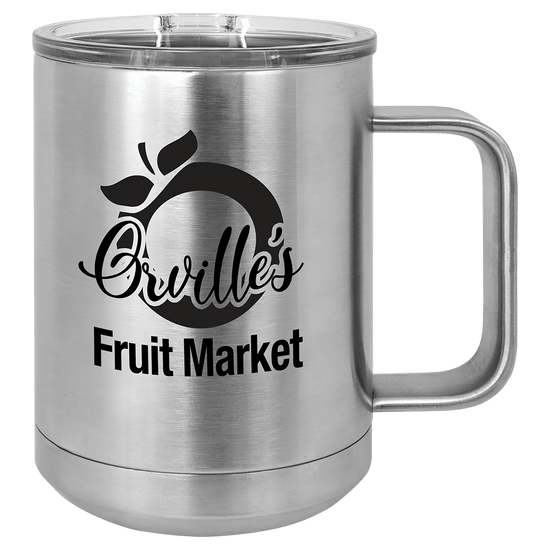 Polar Camel 15 oz. Vacuum Insulated Mug with Slider Lid