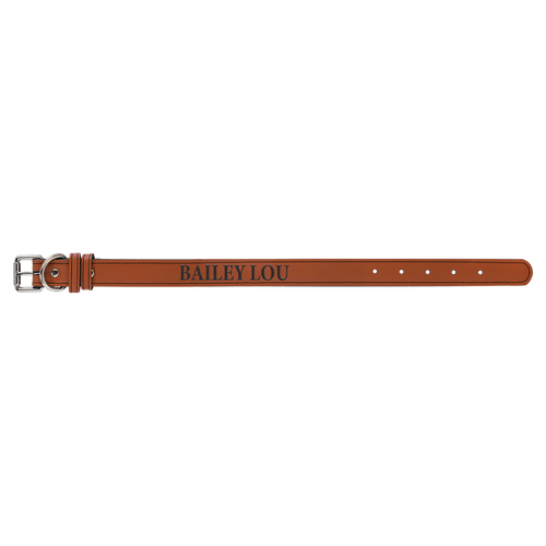 Small 15" x 3/4" Laserable Leatherette Dog Collar
