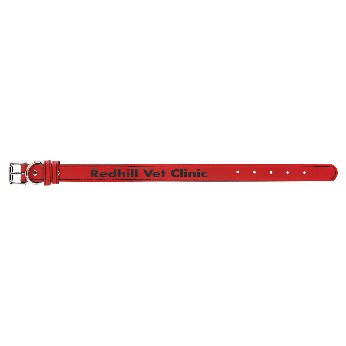 Medium 19" x 1" Laserable Leatherette Dog Collar