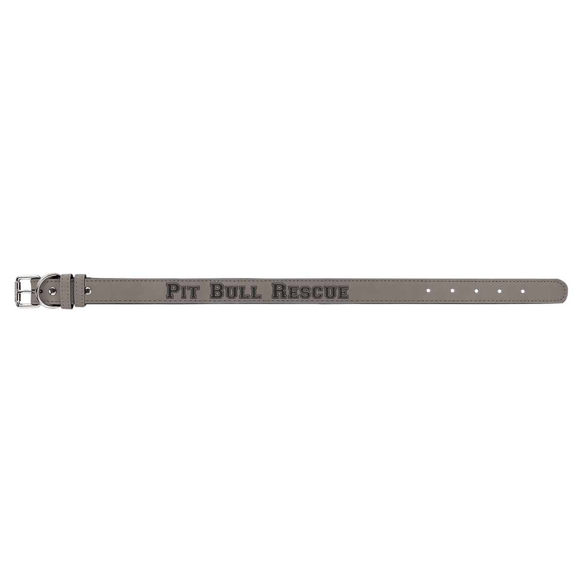 Large 23" x 1" Laserable Leatherette Dog Collar