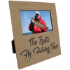 Leatherette Photo Frame with Personalization Area — Options