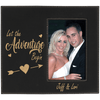 Leatherette Photo Frame with Personalization Area — Options