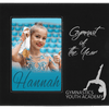 Leatherette Photo Frame with Personalization Area — Options