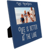 Leatherette Photo Frame with Personalization Area — Options