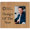 Leatherette Photo Frame with Personalization Area — Options