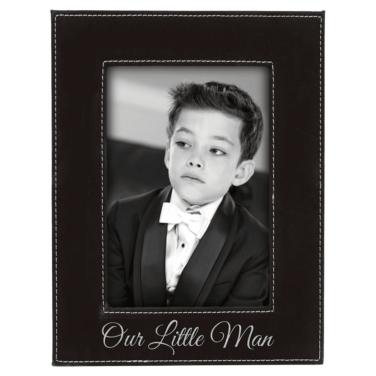 4" x 6" Laserable Leatherette Photo Frame