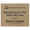 10 1/2" x 13" Laserable Leatherette Plaque