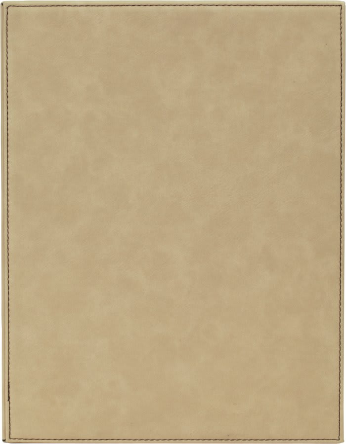 9" x 12" Laserable Leatherette Plaque