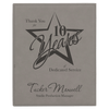 10 1/2" x 13" Laserable Leatherette Plaque