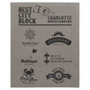 8" x 10" Laserable Leatherette Plaque