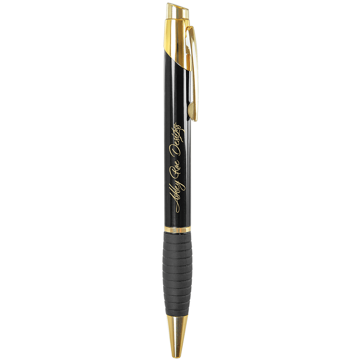 Brass Ballpoint Pen with Gripper