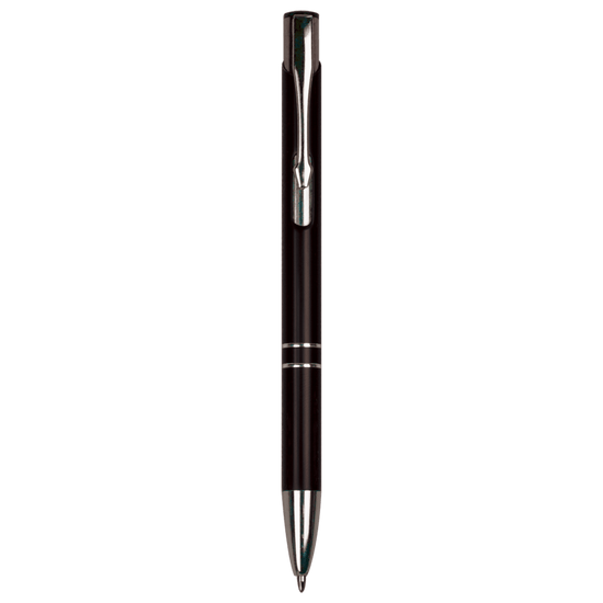 Anodized Aluminum Laserable Pen — Silver Trim