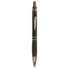 Anodized Aluminum Pen with Gripper — Silver Trim