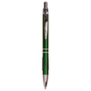 Anodized Aluminum Pen with Gripper — Silver Trim