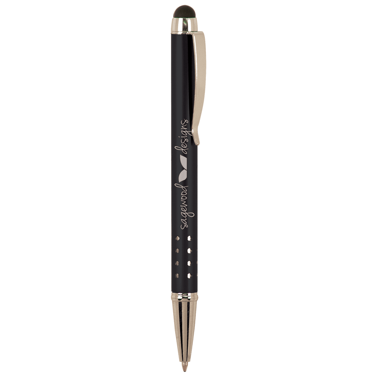 Trim Laserable Pen with Stylus