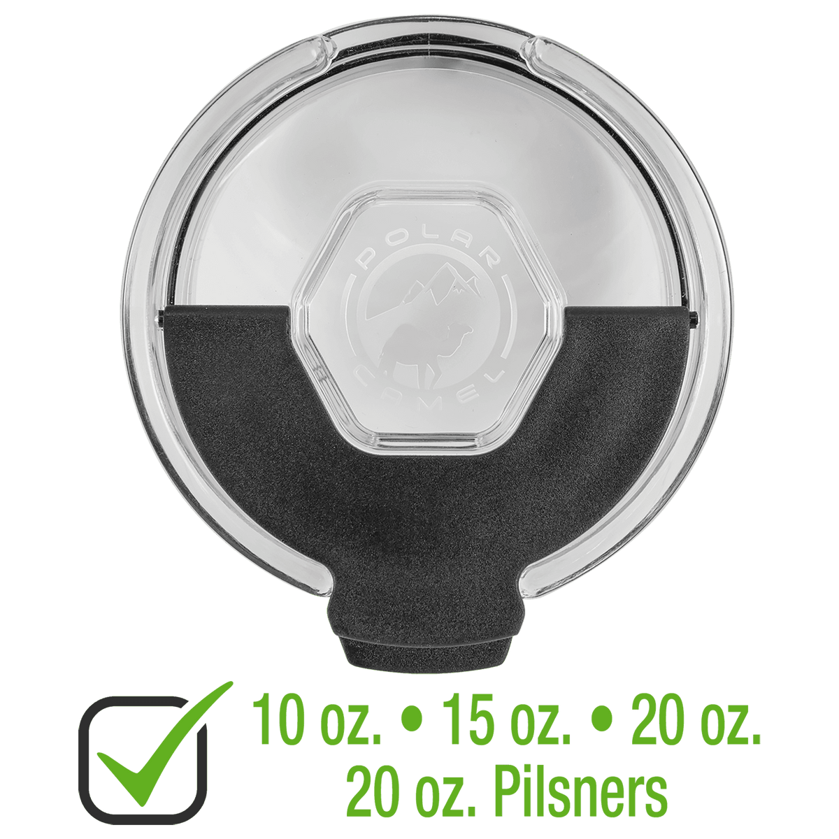 Snap Lid for 10, 15, 16, 20 oz. Polar Camel Tumblers or 20 oz. Pilsners