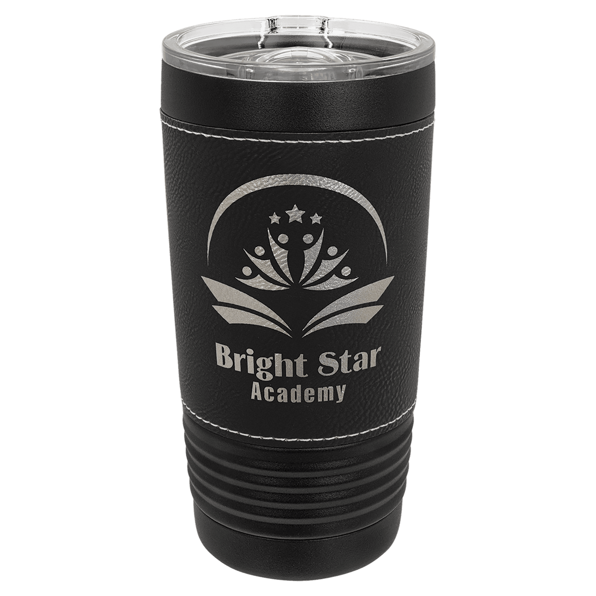 Polar Camel 20 oz. Leatherette Tumbler with Slider Lid