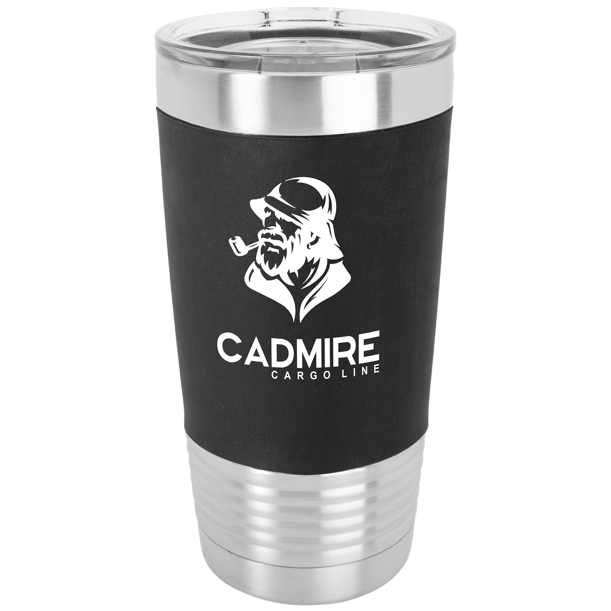 Polar Camel 20 oz. Silicone Grip Tumbler with Standard Lid