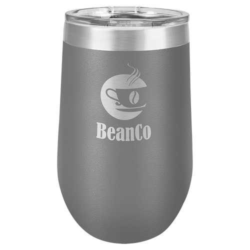 Polar Camel 16 oz. Vacuum Insulated Stemless Tumbler with Lid