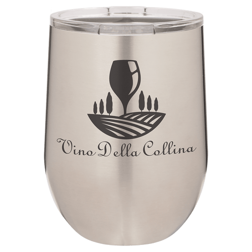 Polar Camel Stemless Wine Tumbler with Standard Lid