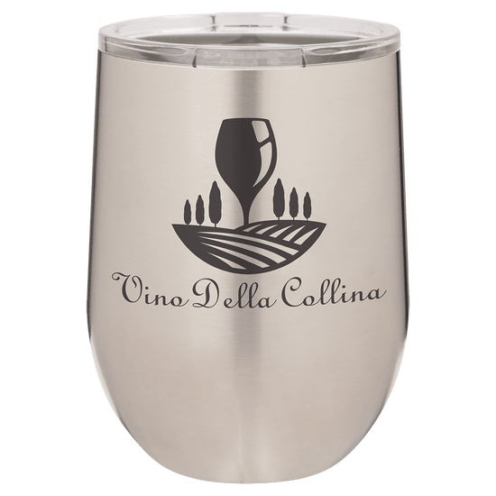 Polar Camel Stemless Wine Tumbler with Standard Lid