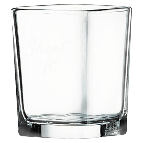 Polar Camel 2 1/4 oz. Square Shot Glass