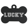 1 1/4" x 3/4" Laserable Anodized Aluminum Bone Pet Tag