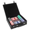Laserable Leatherette 100 Chip Poker Set