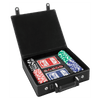Laserable Leatherette 100 Chip Poker Set