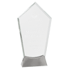 Platinum Glass Award with Full Metal Base — Shape and Size