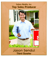 Genuine Red Alder Picture Frame — Photo Size