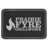 3" x 2" Rectangle Laserable Leatherette Patch with Adhesive